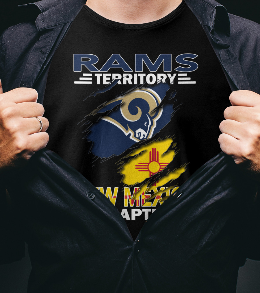 Rams Territory New Mexico Chapter Los Angeles Rams Fan Club T-Shirt