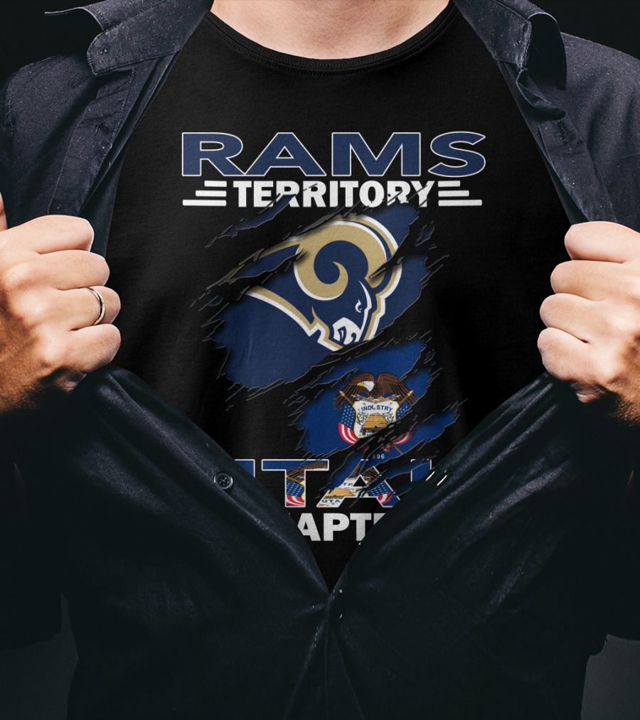 Rams Territory Utah Chapter NFL Fan Community T-Shirt