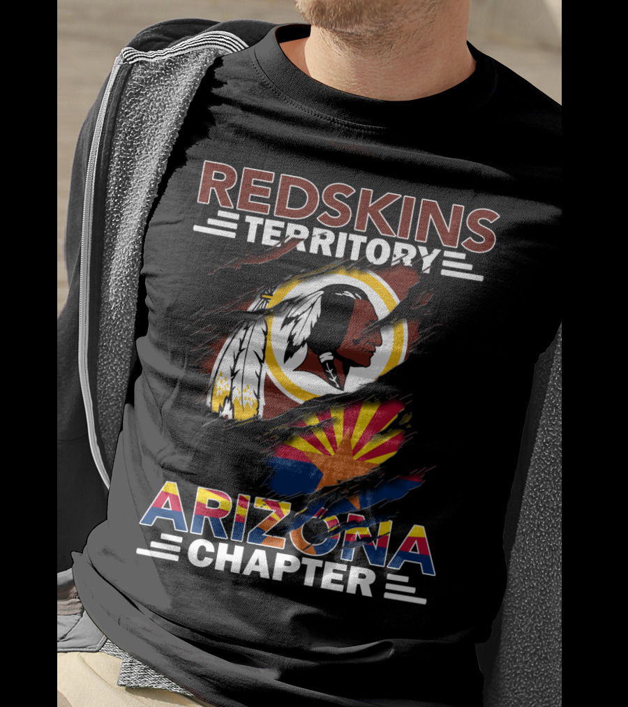 Redskins Territory Arizona Chapter Flag T-Shirt