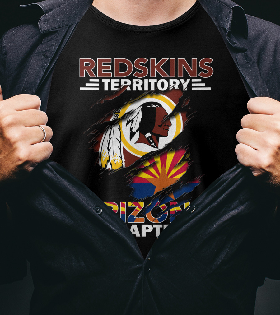 Redskins Territory Arizona Chapter Flag T-Shirt