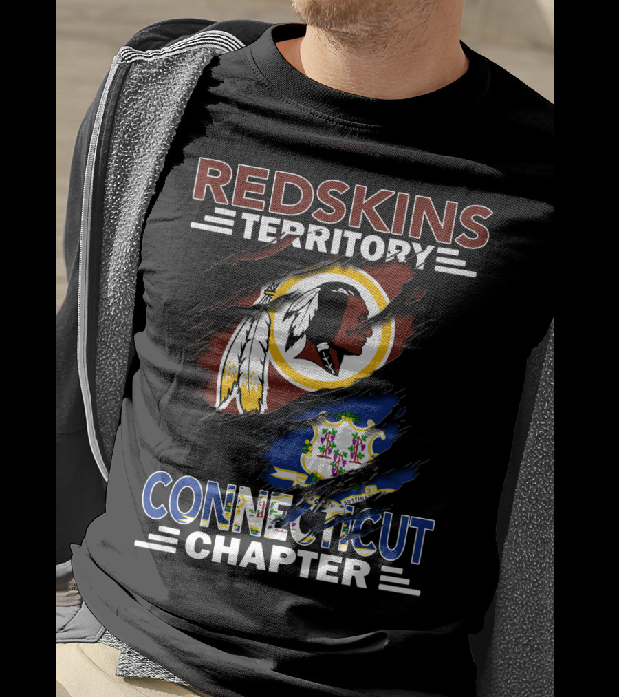 Redskins Territory Connecticut Chapter Nfl Inspired T-Shirt
