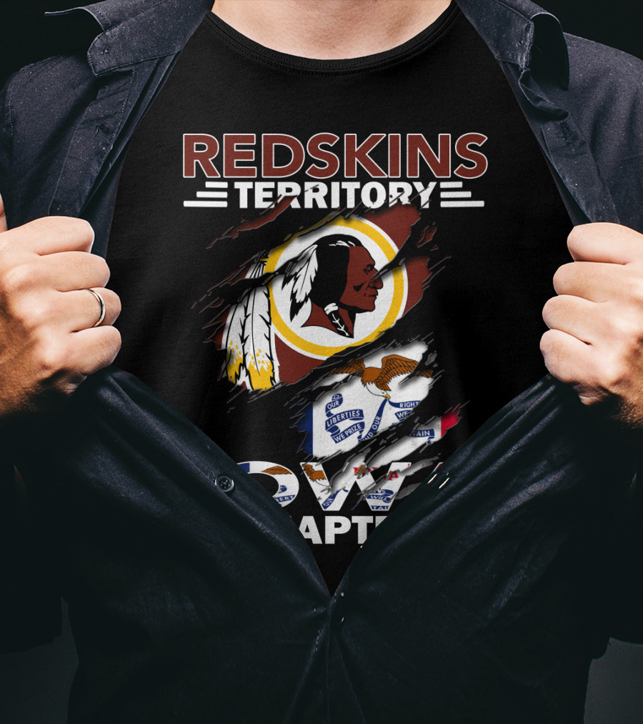 Redskins Territory Iowa Chapter Football Fan Community T-Shirt