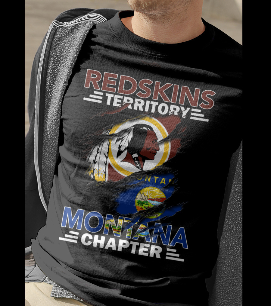 Redskins Territory Montana Chapter United Fans Legacy T-Shirt