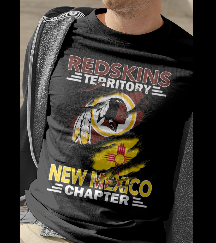 Redskins Territory New Mexico Chapter Flag T-Shirt