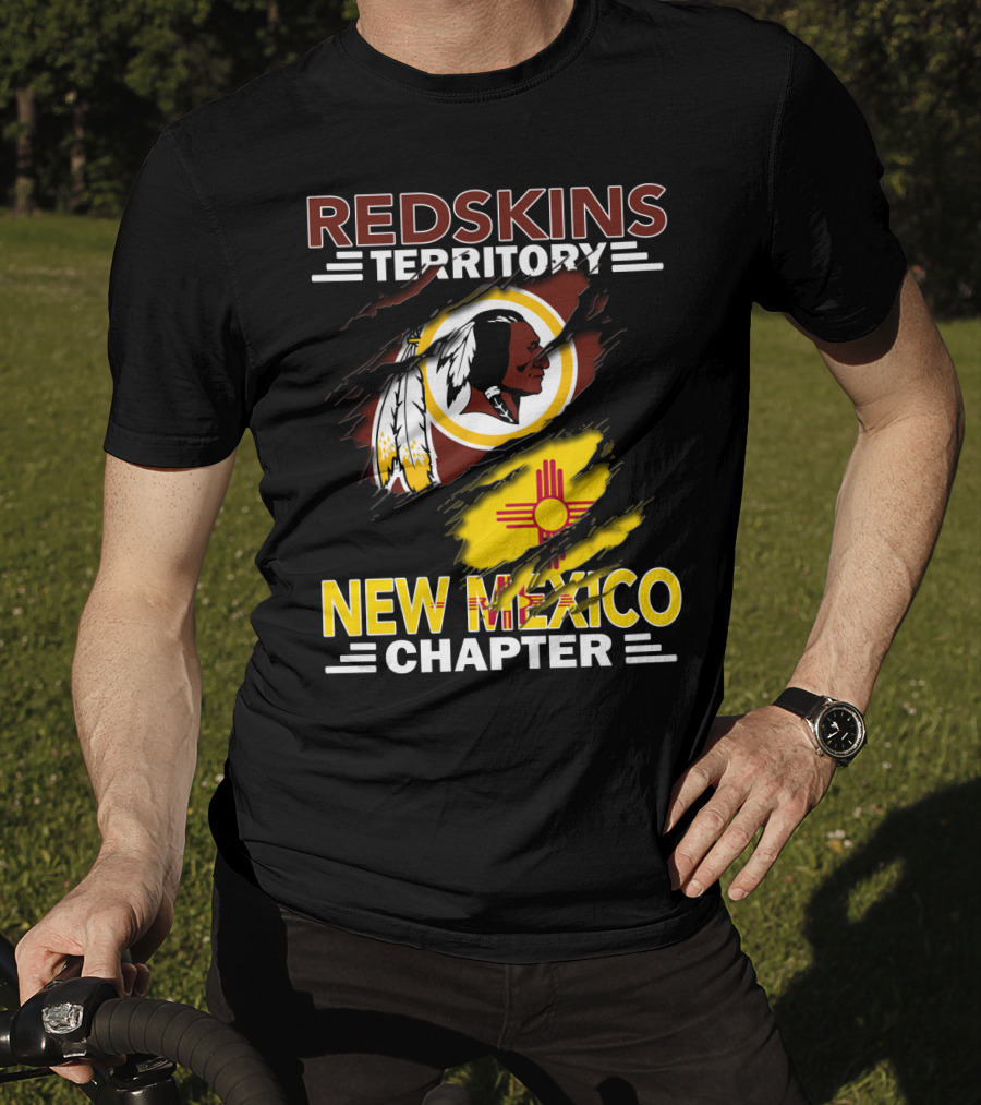 Redskins Territory New Mexico Chapter Flag T-Shirt