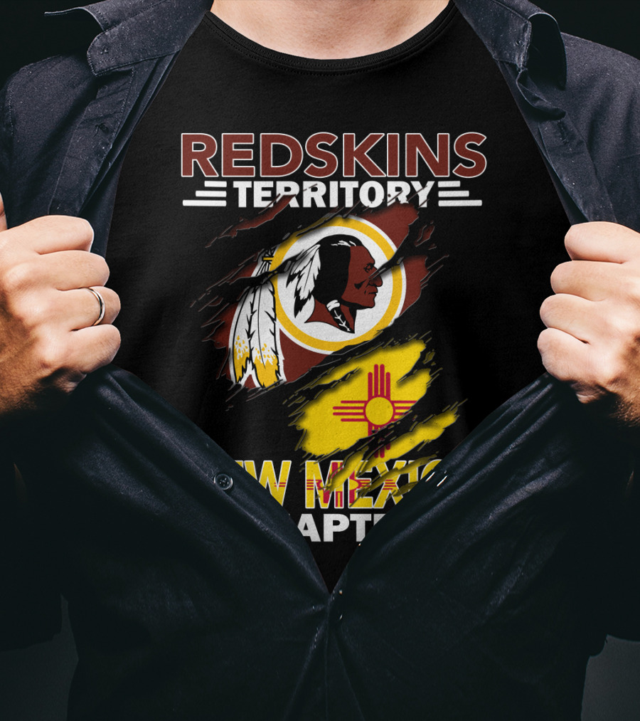 Redskins Territory New Mexico Chapter Flag T-Shirt