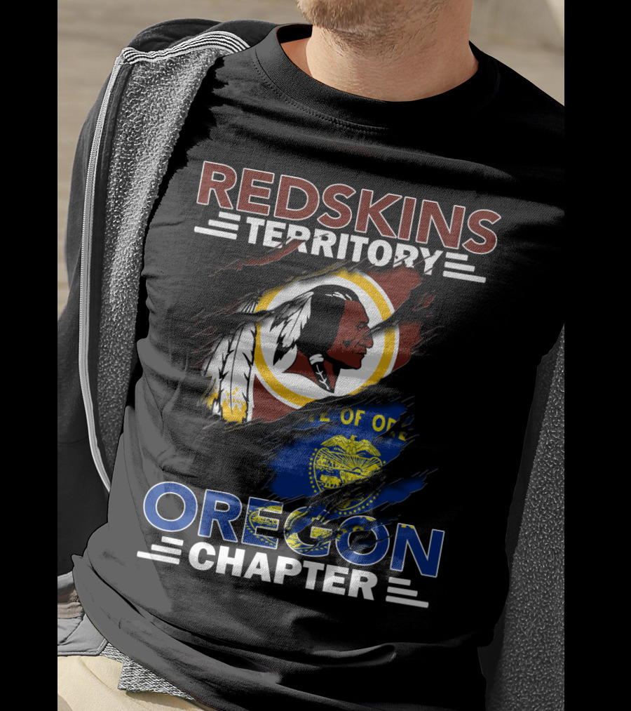 Redskins Territory Oregon Chapter Nfl Fan Gear T-Shirt