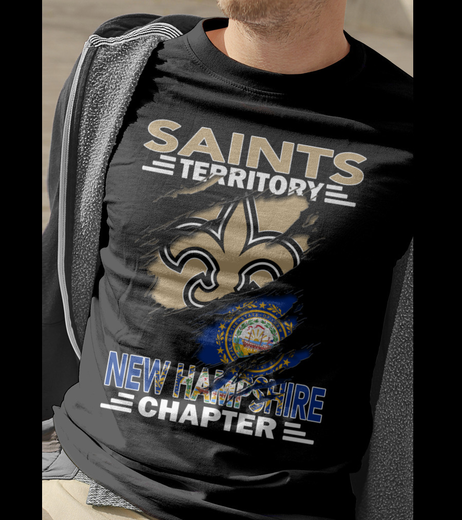 New Hampshire Chapter Saints Territory Fleur-de-lis T-Shirt