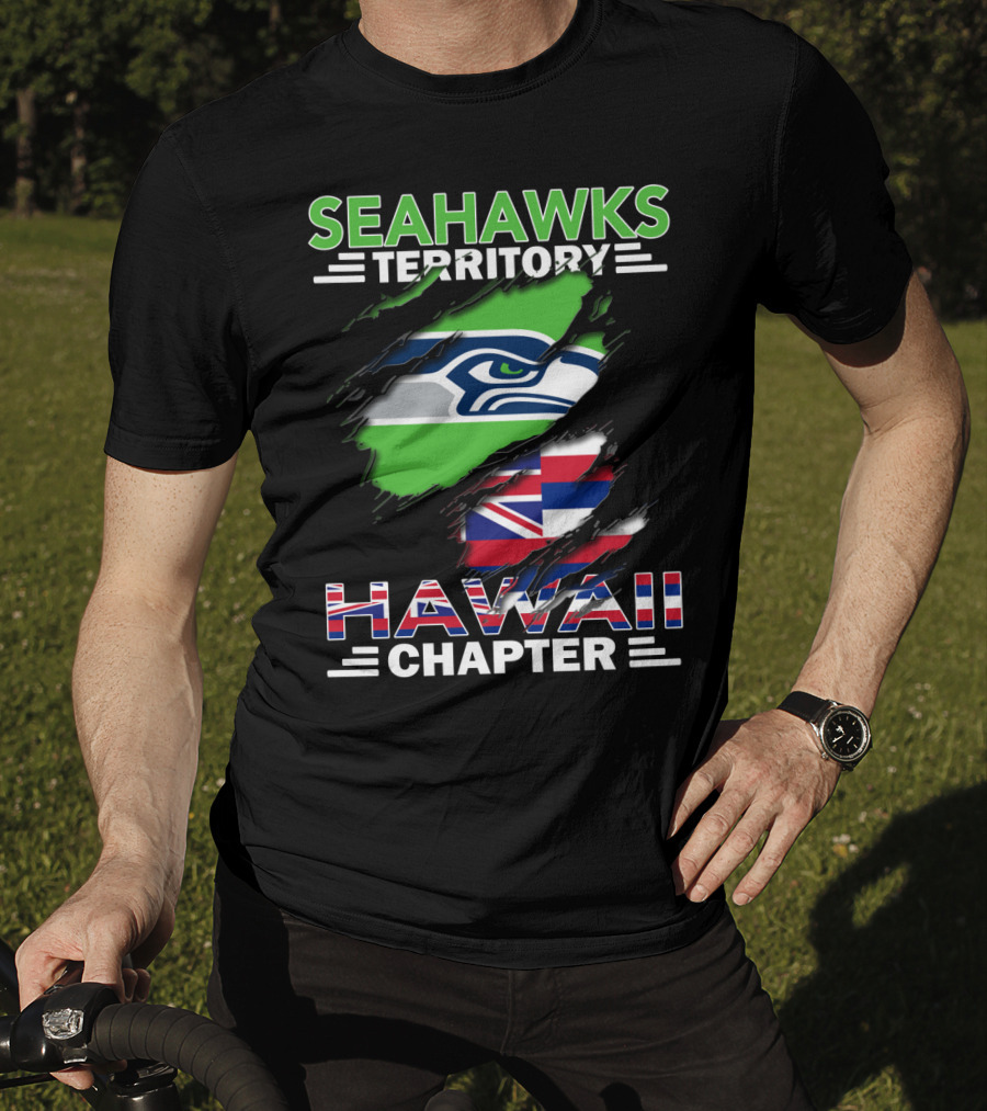 Seahawks Territory Hawaii Chapter Seattle Pride Hawaiian Connection T-Shirt