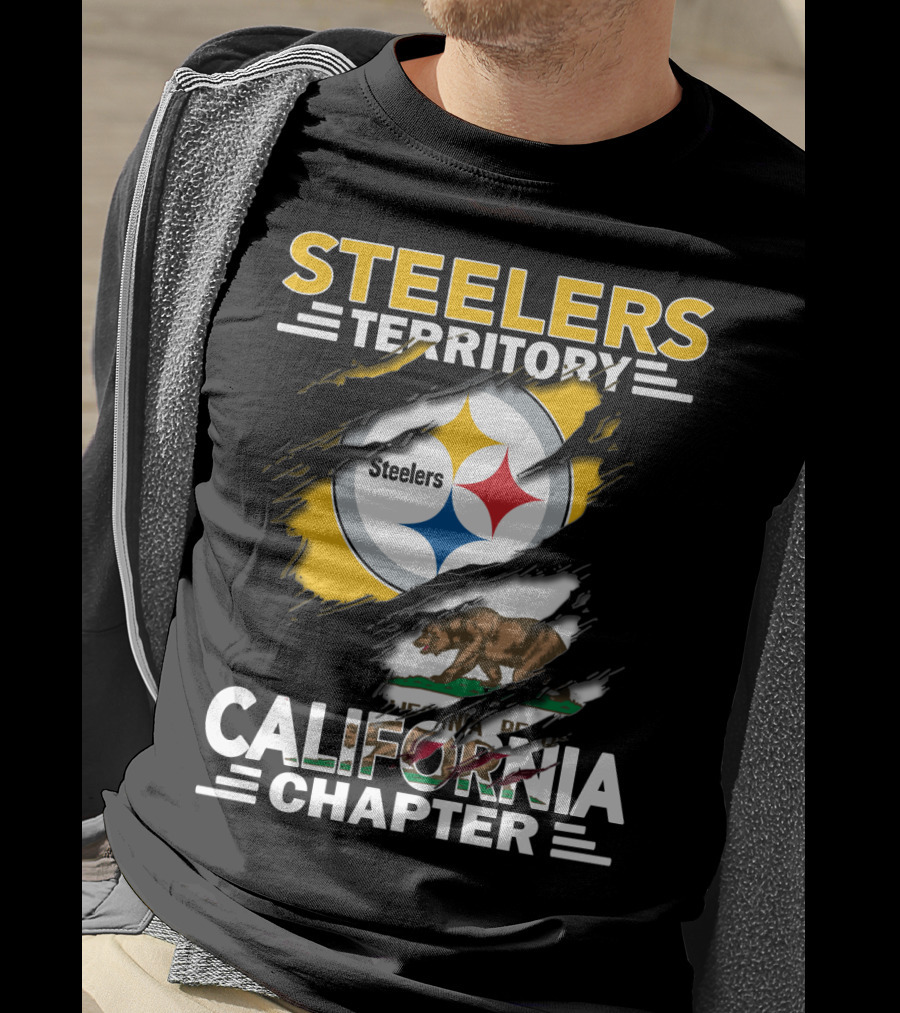 STEELERS TERRITORY Steelers California Chapter T-Shirt