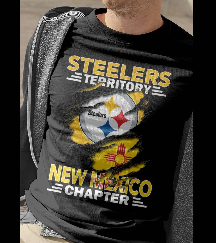 Steelers Territory New Mexico Chapter Steelers Symbol Zia Sun T-Shirt