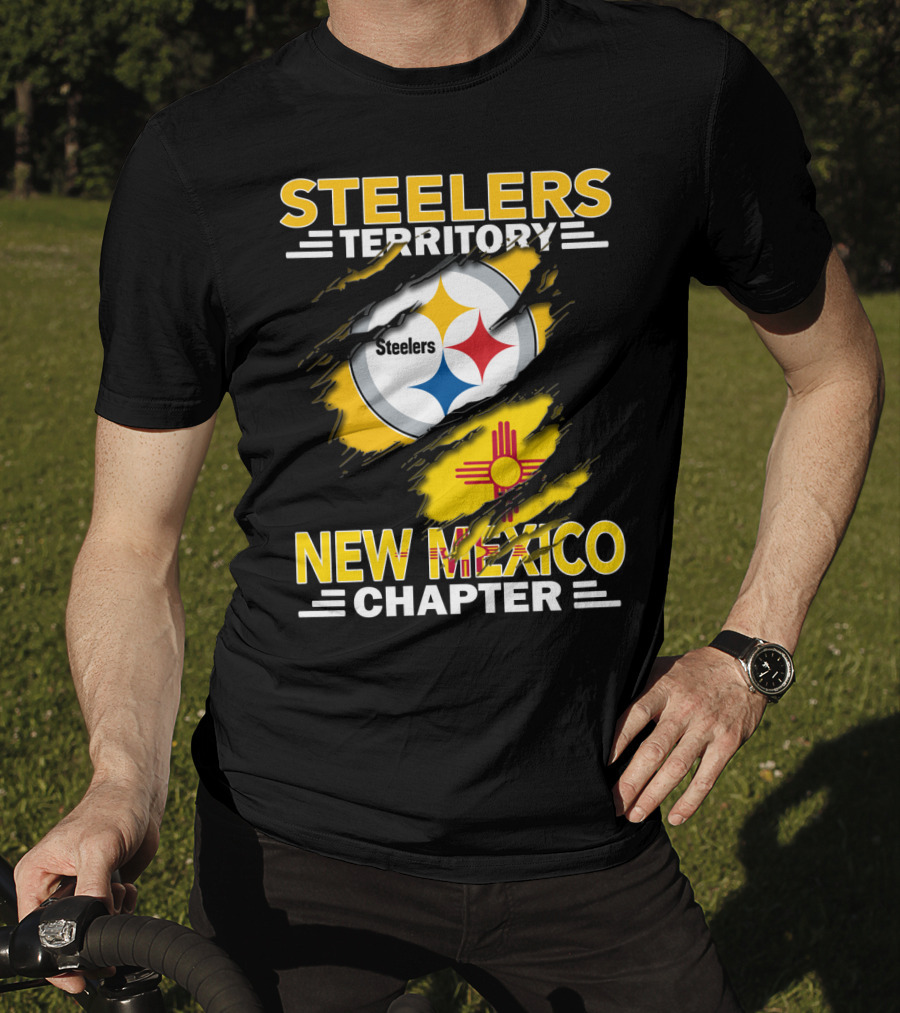 Steelers Territory New Mexico Chapter Steelers Symbol Zia Sun T-Shirt