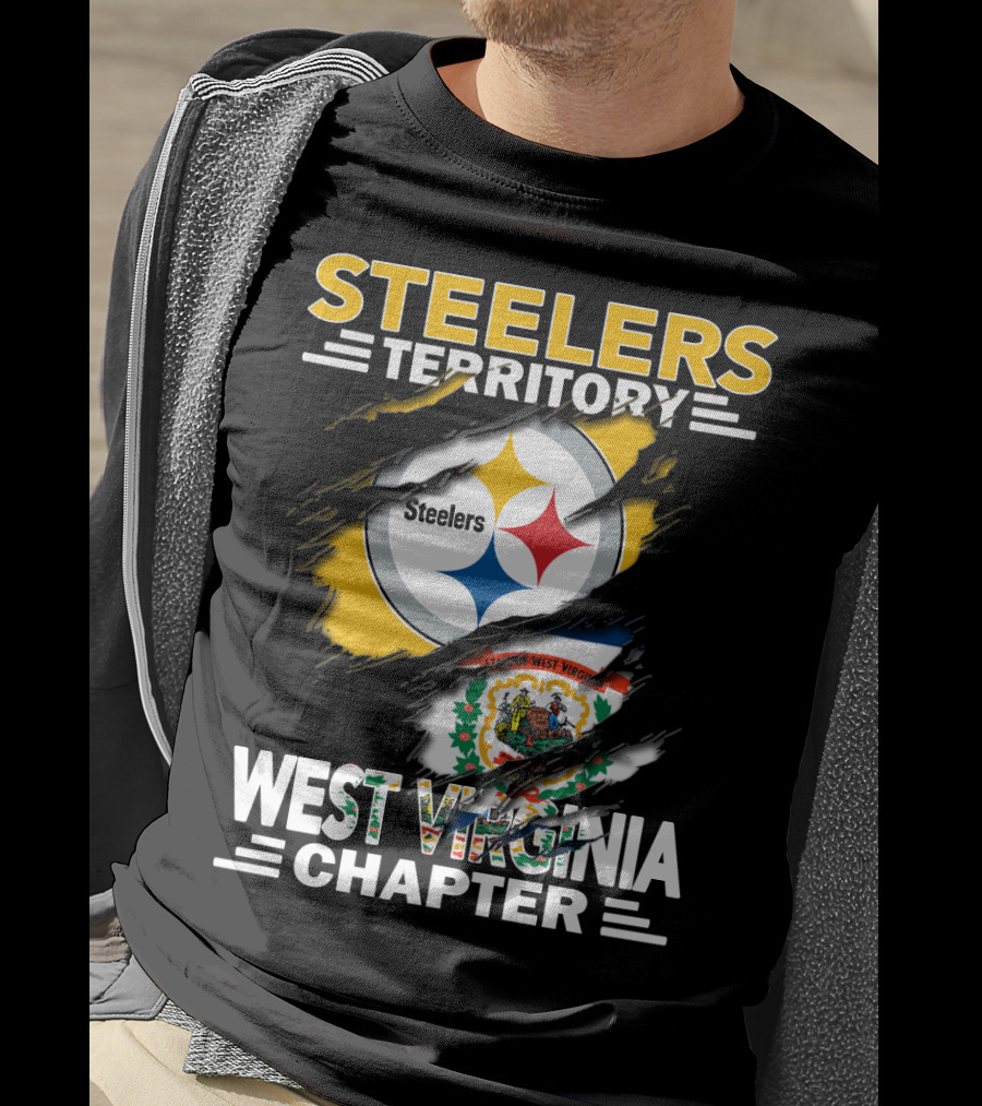 Steelers Territory West Virginia Chapter NFL Fan Club T-Shirt