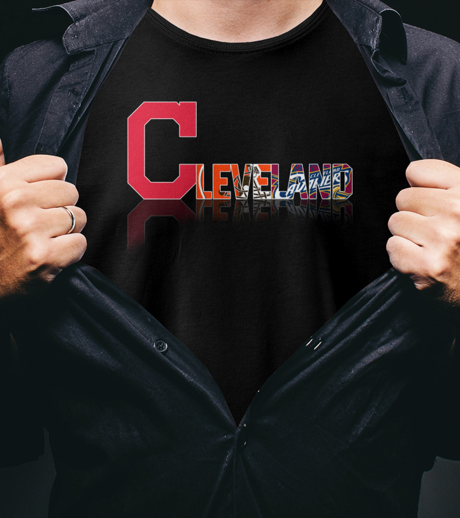 Cleveland Sports City Reflections T-Shirt