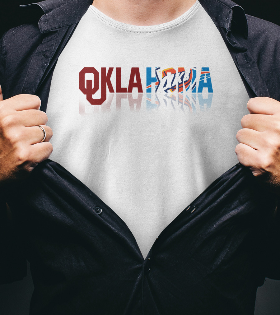 Oklahoma City University Thunder And Sooners T-Shirt