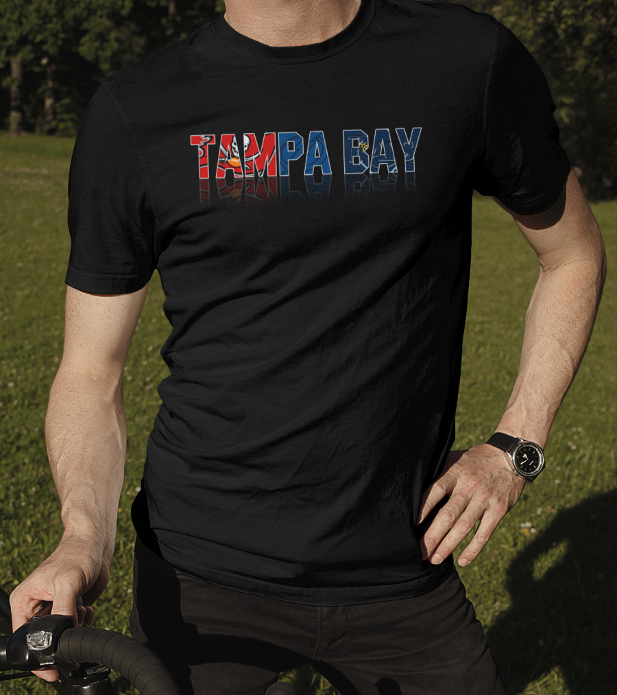 Tampa Bay Sports Teams Reflection T-Shirt