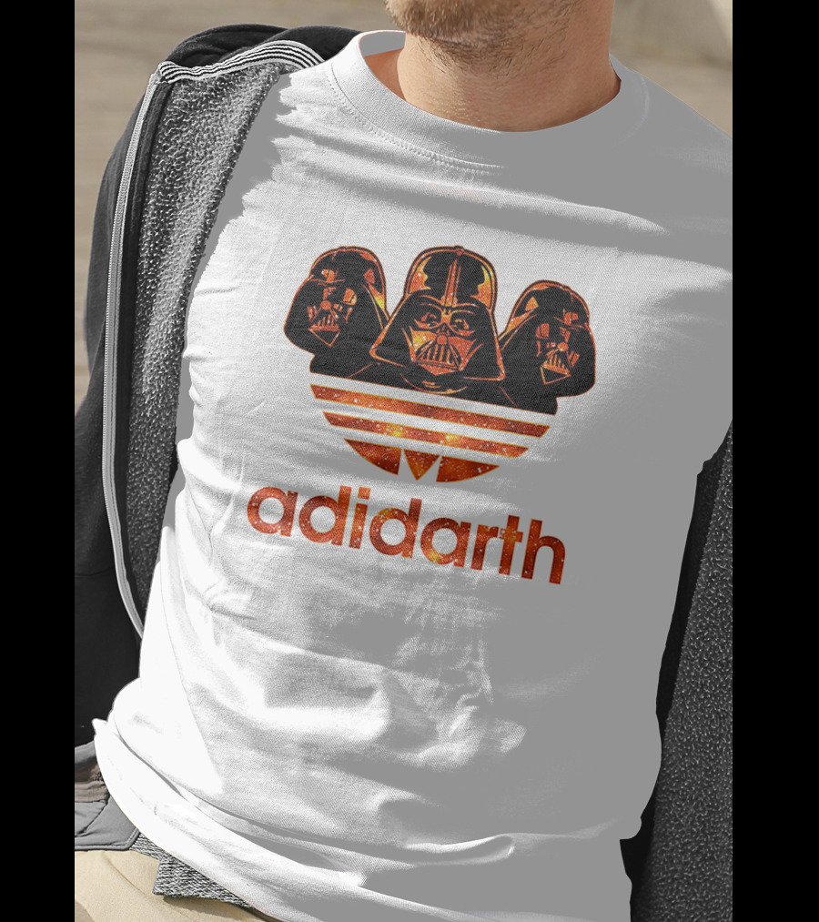 Adidarth Darth Vader Logo Orange Trio T-Shirt