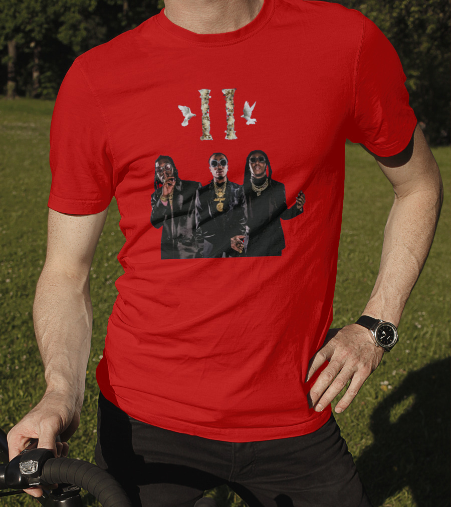 Migos Culture II Album Red Cover T-Shirt