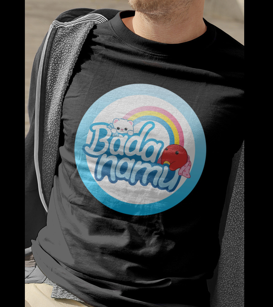 Badanamu Rainbow And Character T-Shirt