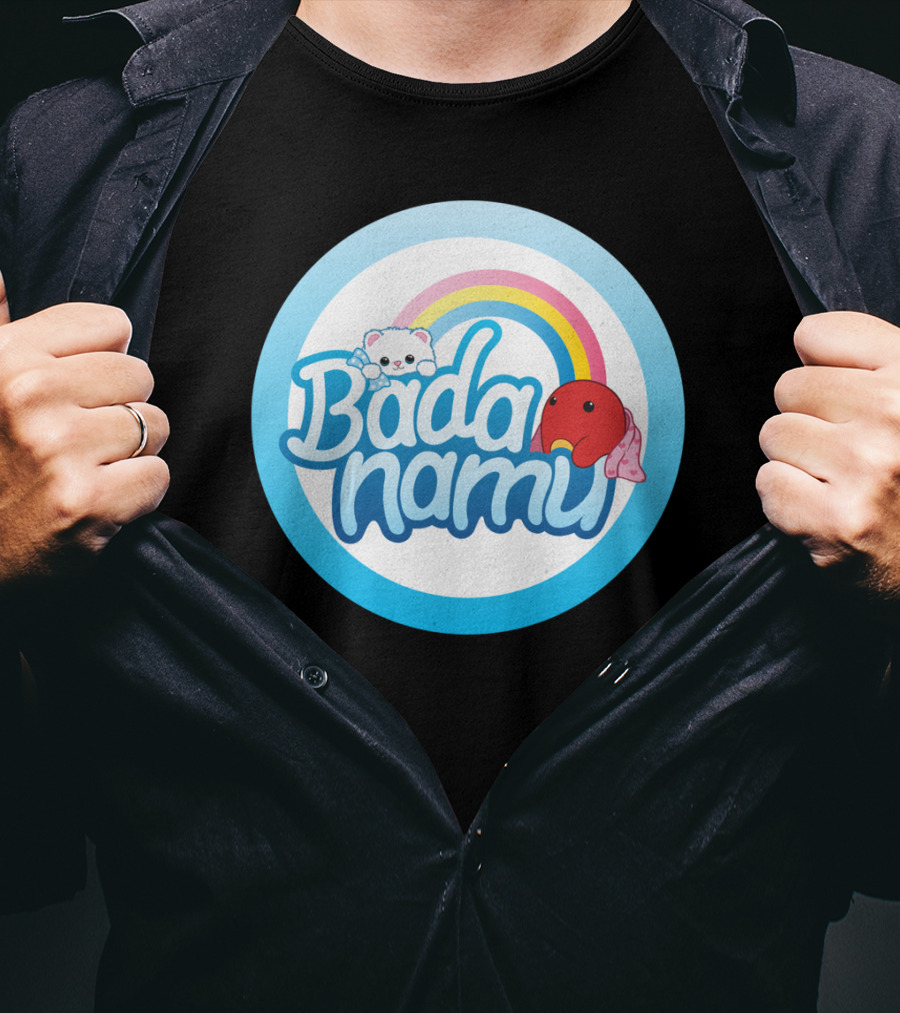 Badanamu Rainbow And Character T-Shirt