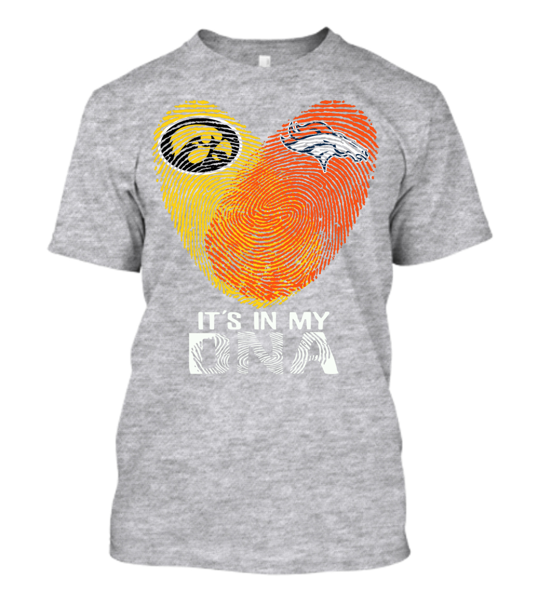 Iowa Hawkeyes Denver Broncos It's In My Dna T-Shirt