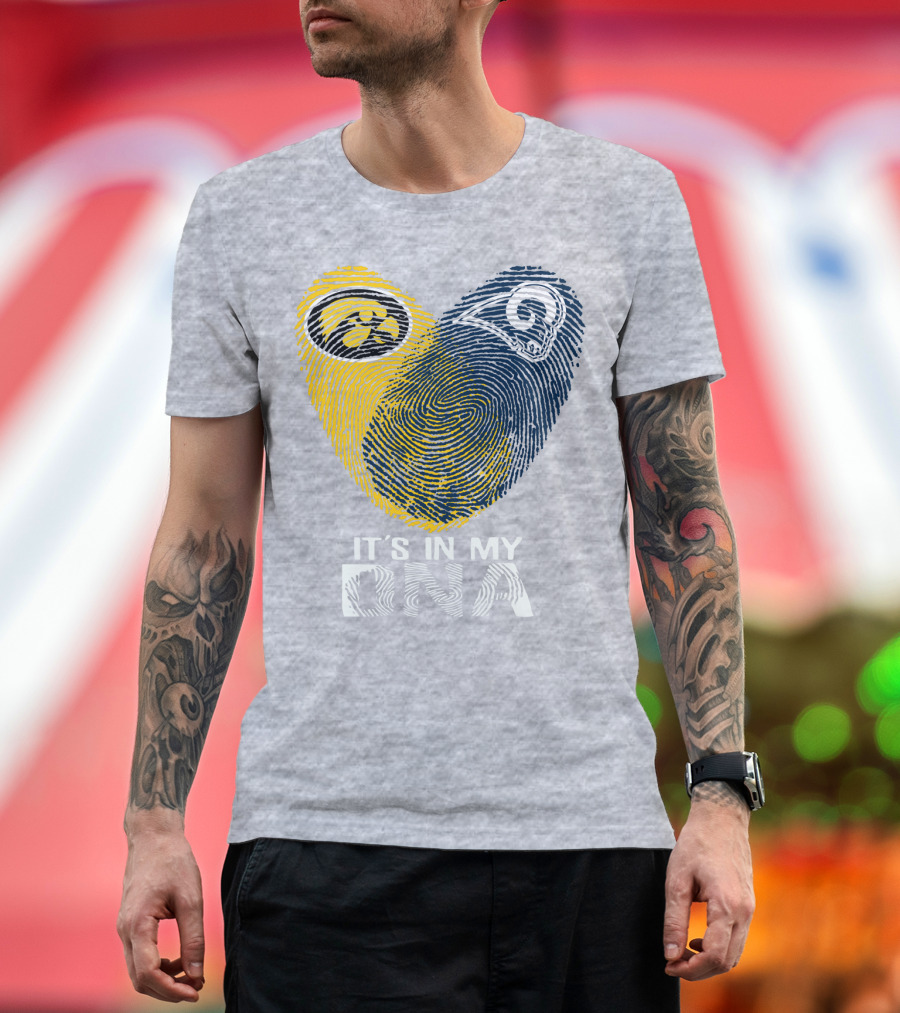 Los Angeles Rams Hawkeye It's In My Dna T-Shirt
