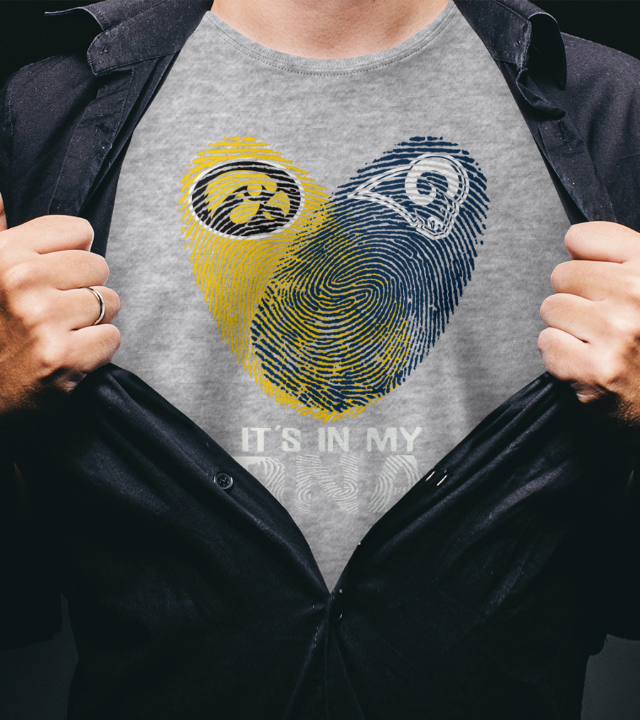 Los Angeles Rams Hawkeye It's In My Dna T-Shirt