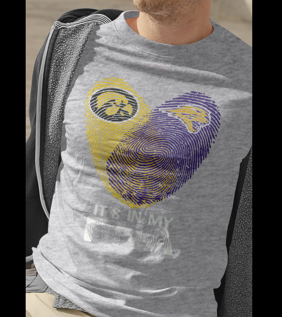 Northern Iowa Panthers Hawkeye It's In My DNA T-Shirt