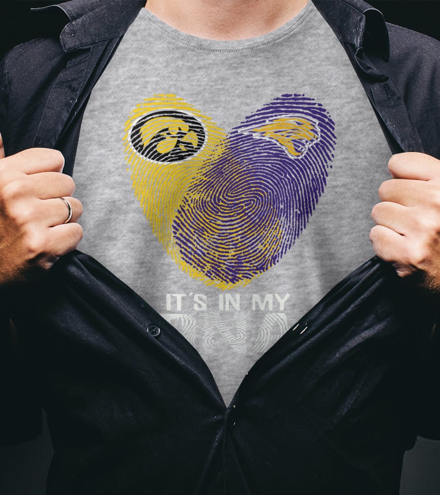 Northern Iowa Panthers Hawkeye It's In My DNA T-Shirt