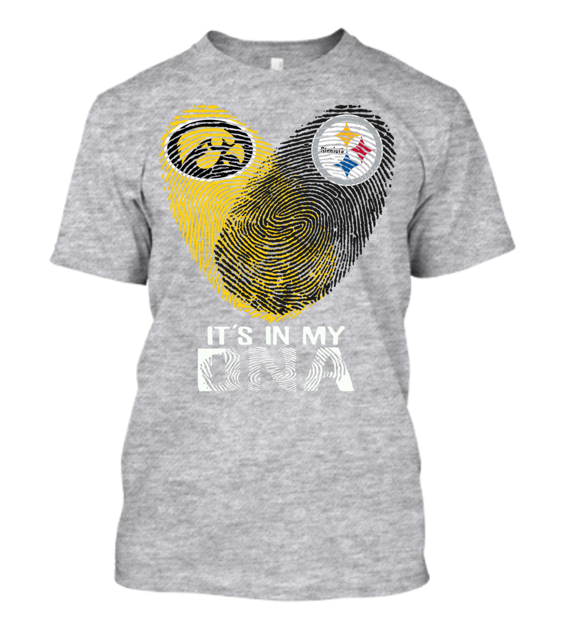 Pittsburgh Steelers Iowa Hawkeye It's In My Dna T-Shirt