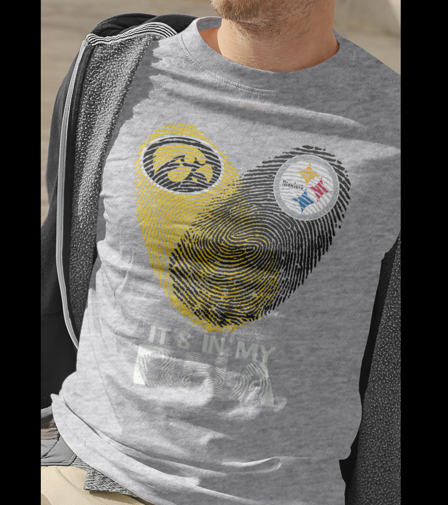 Pittsburgh Steelers Iowa Hawkeye It's In My Dna T-Shirt