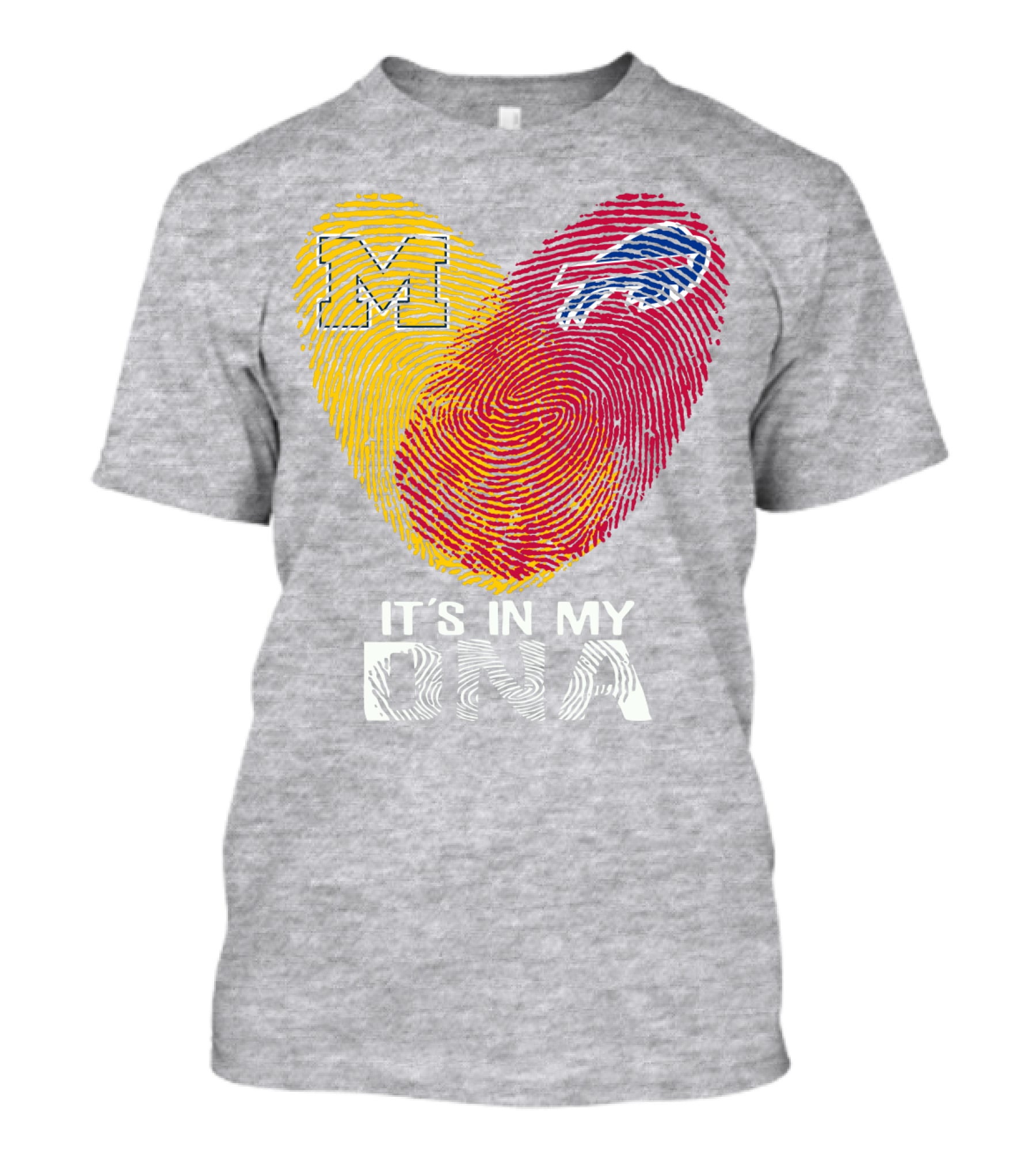 Buffalo Bills Michigan It's In My Dna T-Shirt