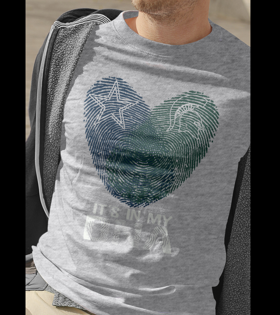 Dallas Cowboys Michigan State It's In My Dna T-Shirt