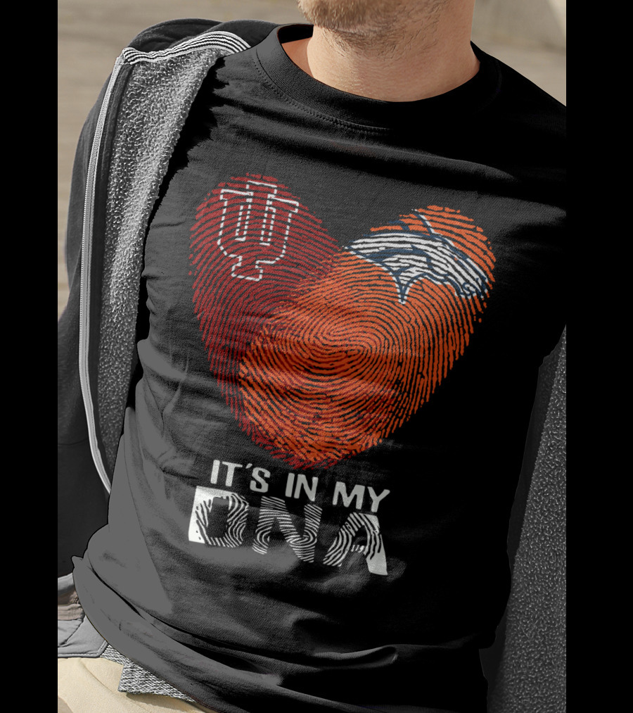 Denver Broncos Hoosiers It's In My Dna T-Shirt