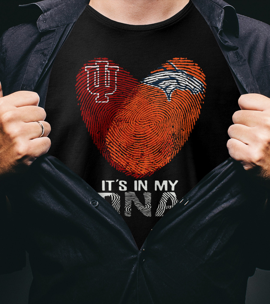 Denver Broncos Hoosiers It's In My Dna T-Shirt