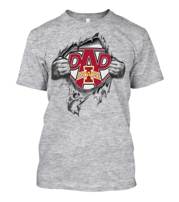 Iowa State Cyclones Super Dad Hero T-Shirt