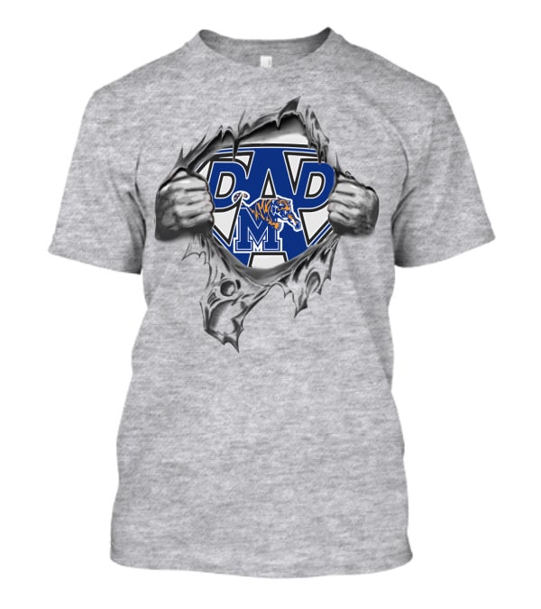 Memphis Tigers Super Dad T-Shirt