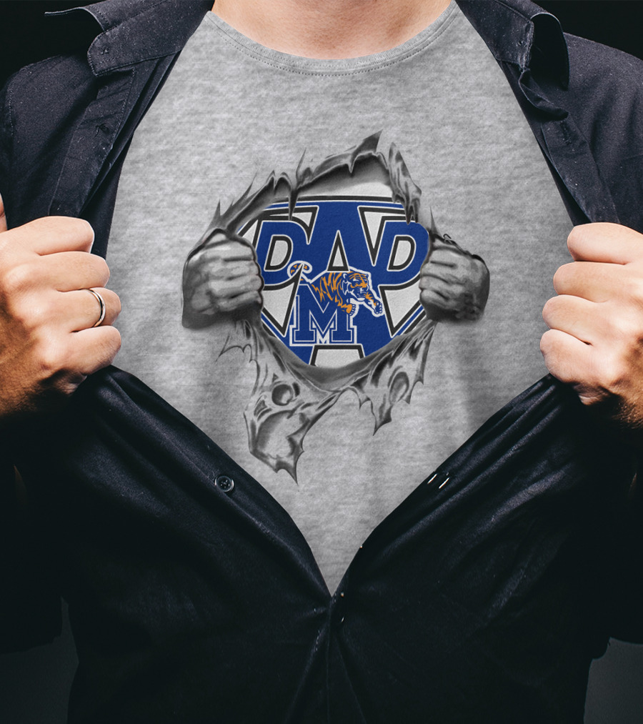 Memphis Tigers Super Dad T-Shirt