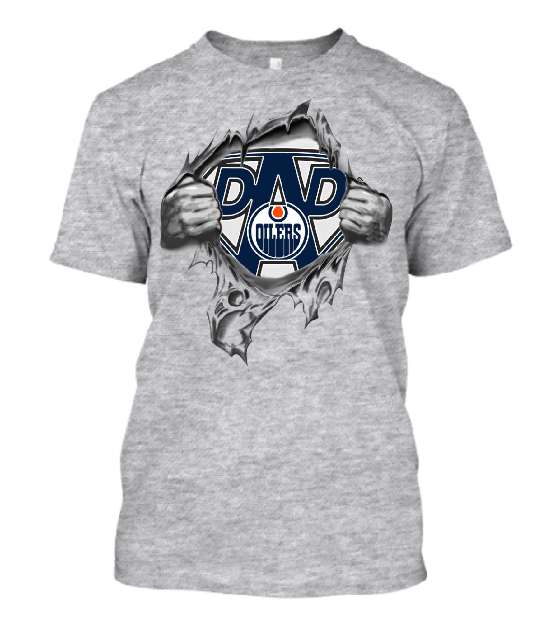 Oilers Dad Super Fan T-Shirt