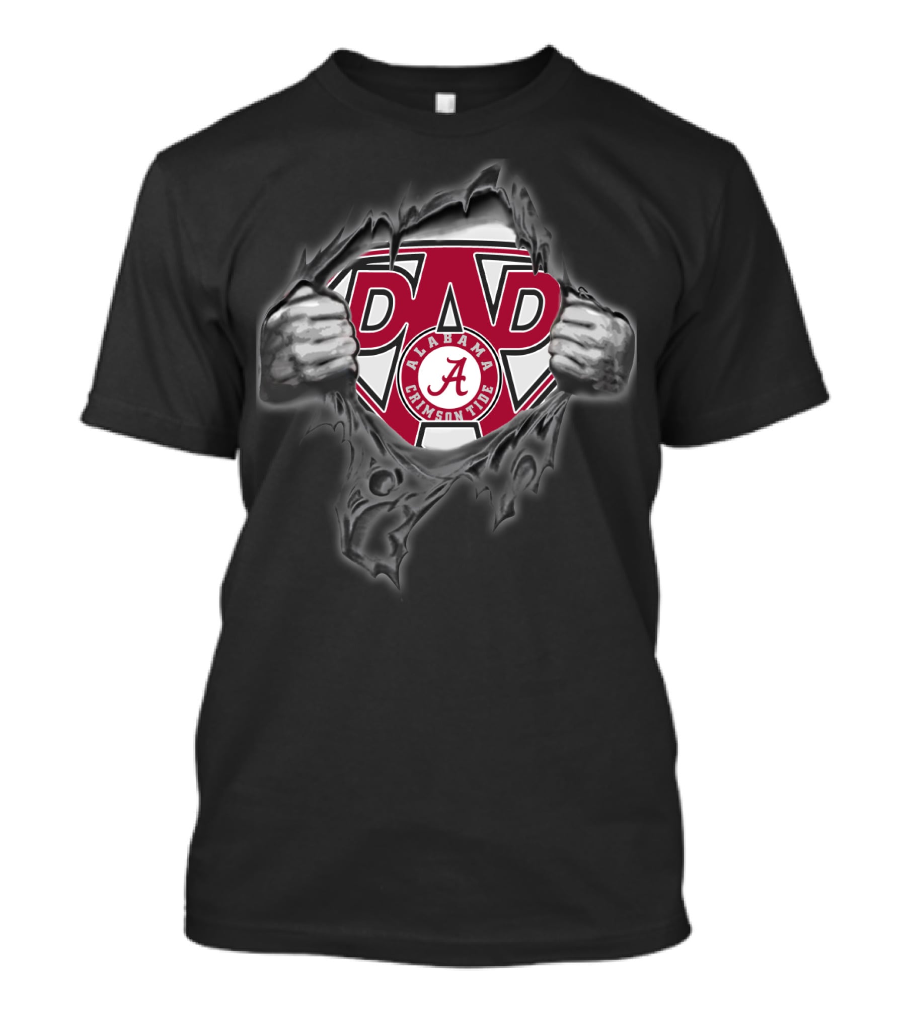 Alabama Crimson Tide Super Dad T-Shirt