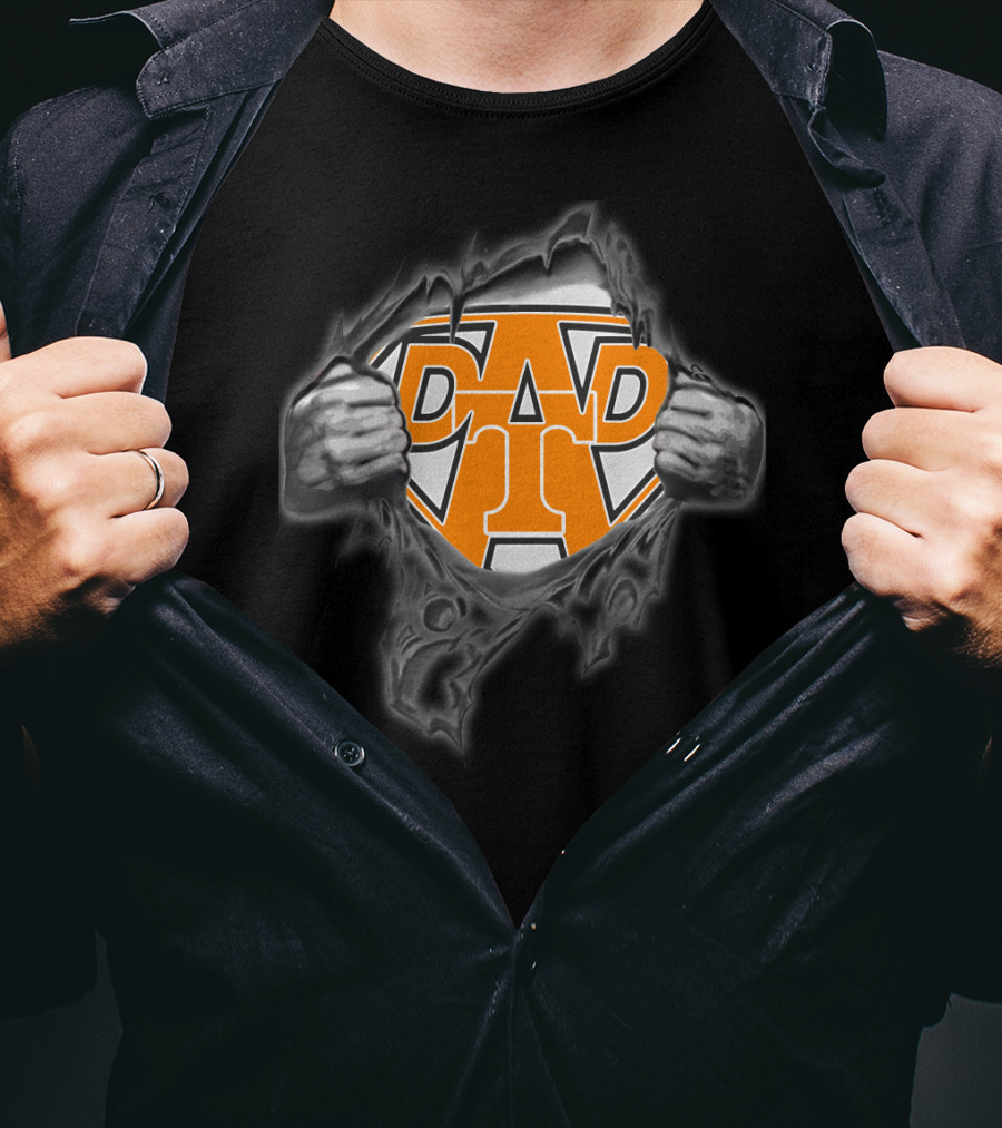 Tennessee Volunteers Super Dad Emblem T-Shirt