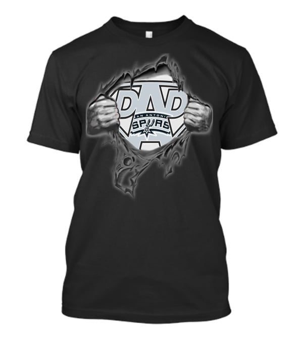San Antonio Spurs Super Dad T-Shirt