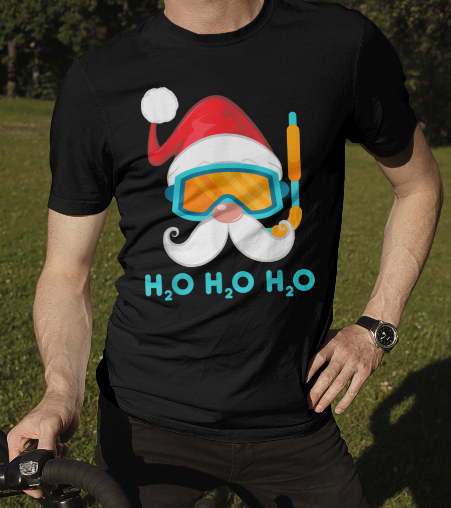 Santa Claus H2O Snorkeling Lover T-Shirt