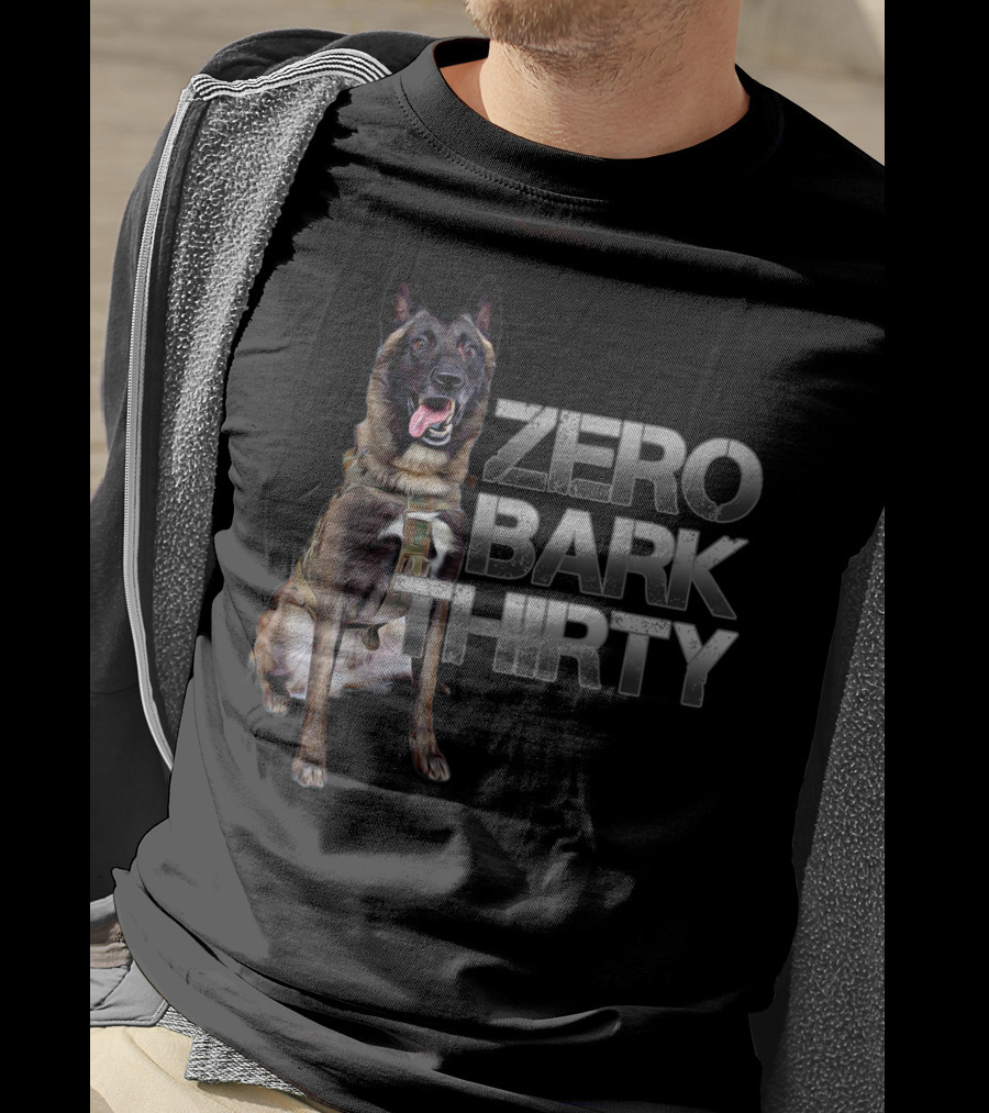 Zero Bark Thirty Dog T-Shirt