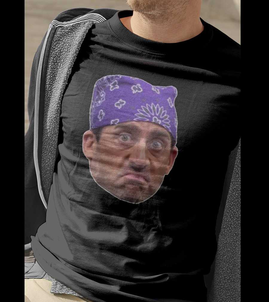 Prison Mike Bandana Head From The Office T-Shirt