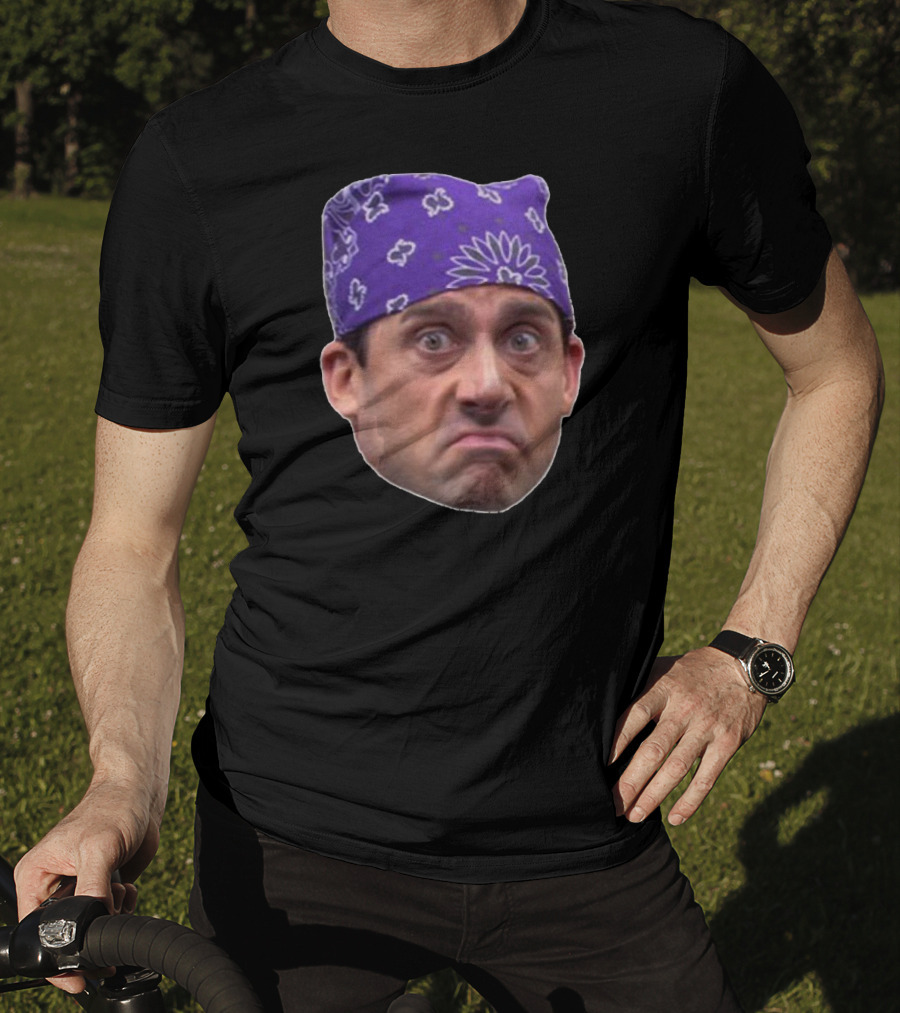 Prison Mike Bandana Head From The Office T-Shirt