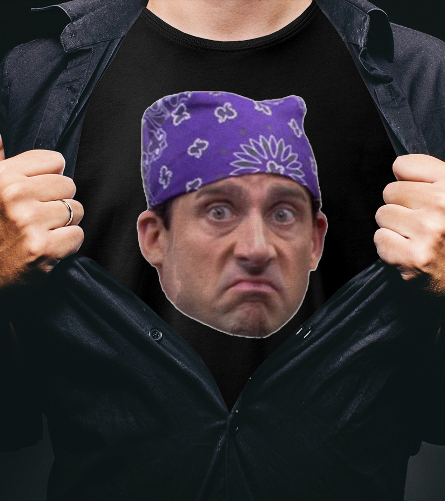 Prison Mike Bandana Head From The Office T-Shirt