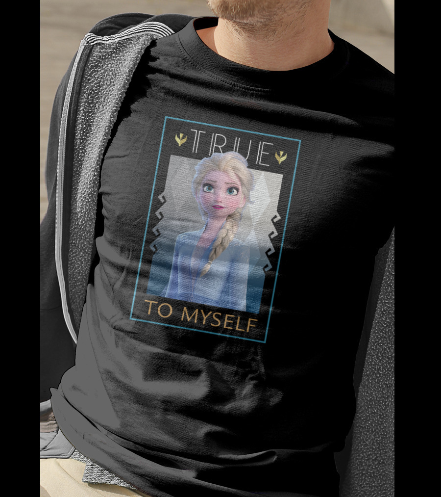 Frozen 2 Elsa True To Myself Disney Character T-Shirt