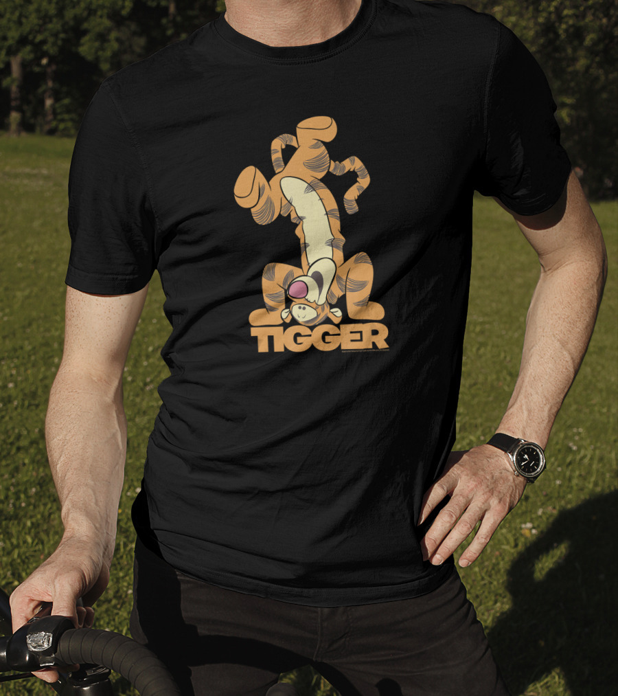Disney Tigger Upside Down Winnie The Pooh T-Shirt