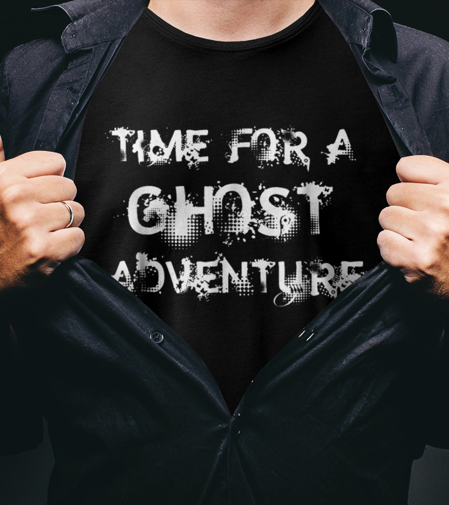 Time For A Ghost Adventure Halloween Spirit Quest T-Shirt